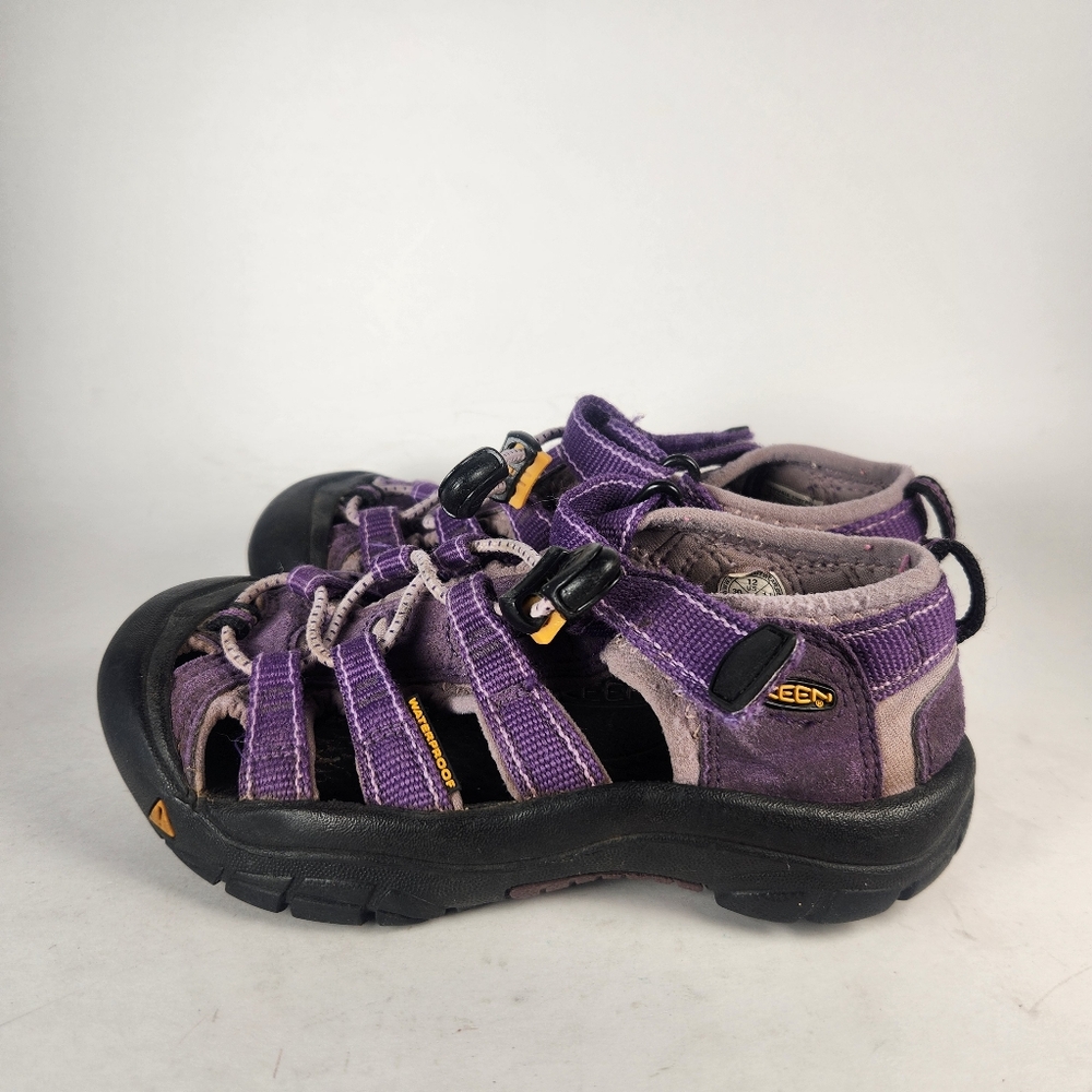 KEEN Kids Sandal Size 12 Purple Fisherman Outdoor Cap Toe Washable Shoes - Picture 7 of 12